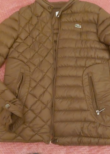 Lacoste Erkek Kahverengi Fermuarlı Mont - Görsel 2