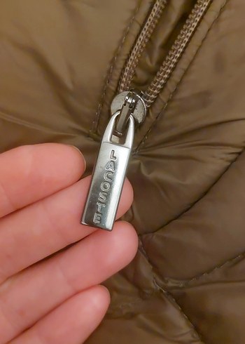 Lacoste Erkek Kahverengi Fermuarlı Mont - Görsel 5