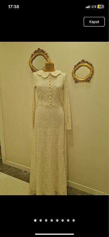 38 Beden Nikah elbise
