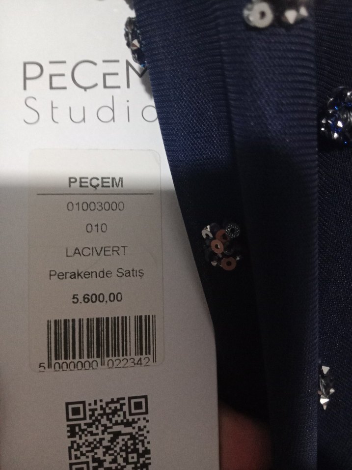 Boncuk İşlemeli Uzun Abiye - Görsel 4