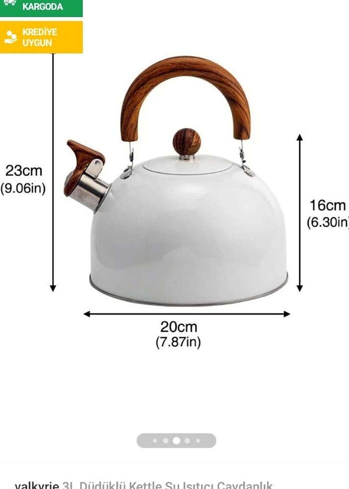 Düdüklü çaydanlik - Görsel 3