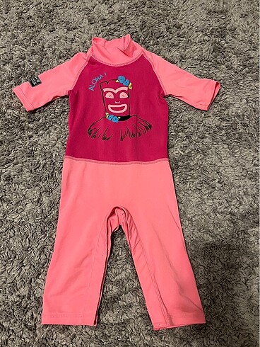Decathlon uv korumalı kız bebek mayo