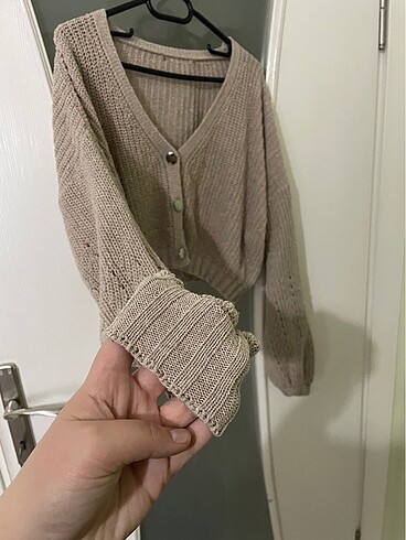 universal Beden ÖRME CROP HIRKA