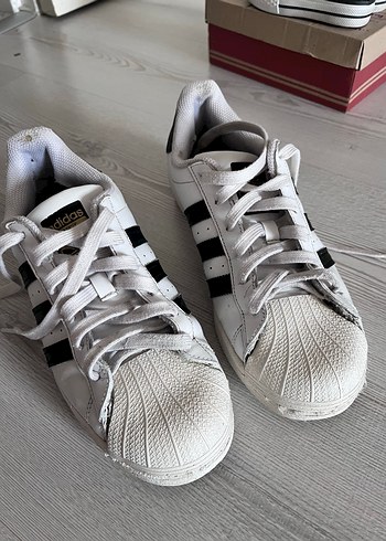 adidas gazelle silver green womens Adidas Superstar Ayakkabı Sneakers main image 1