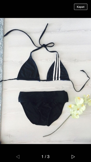 m Beden Bikini siyah 