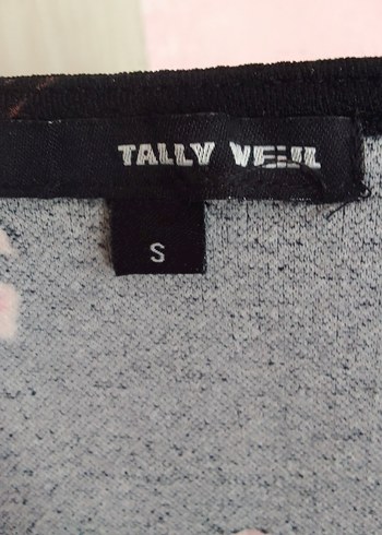 Tally Weijl tally weijl V Yakalı Pembe Desenli Elbise