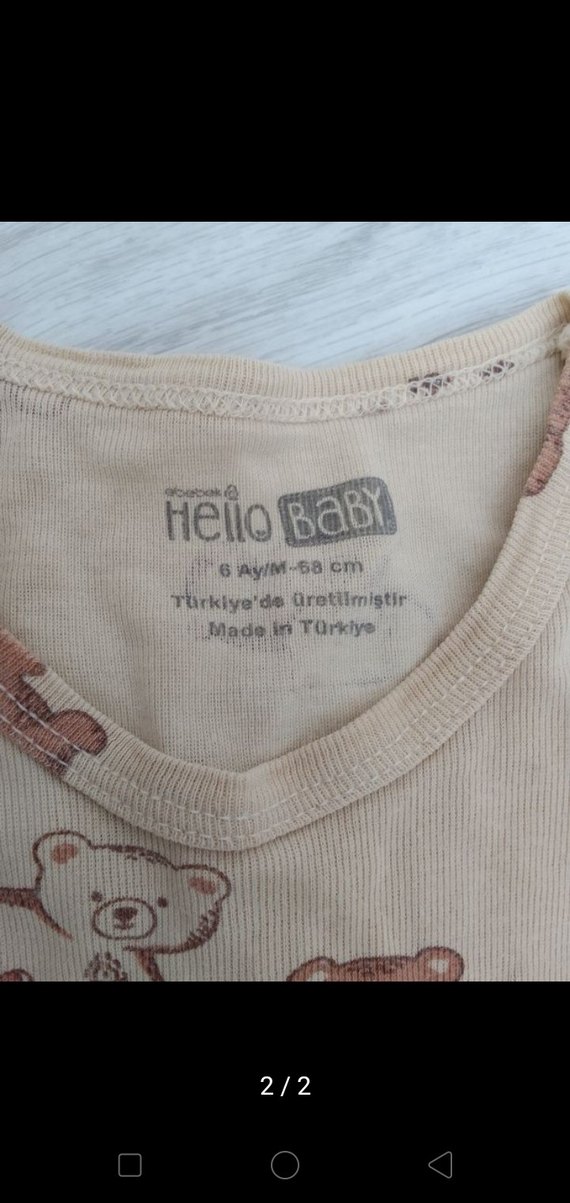 Kolsuz Body Ayıcık Desenli - Görsel 2