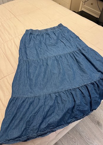 LC Waikiki Uzun Kot Etek Kadın Bohem Tarz