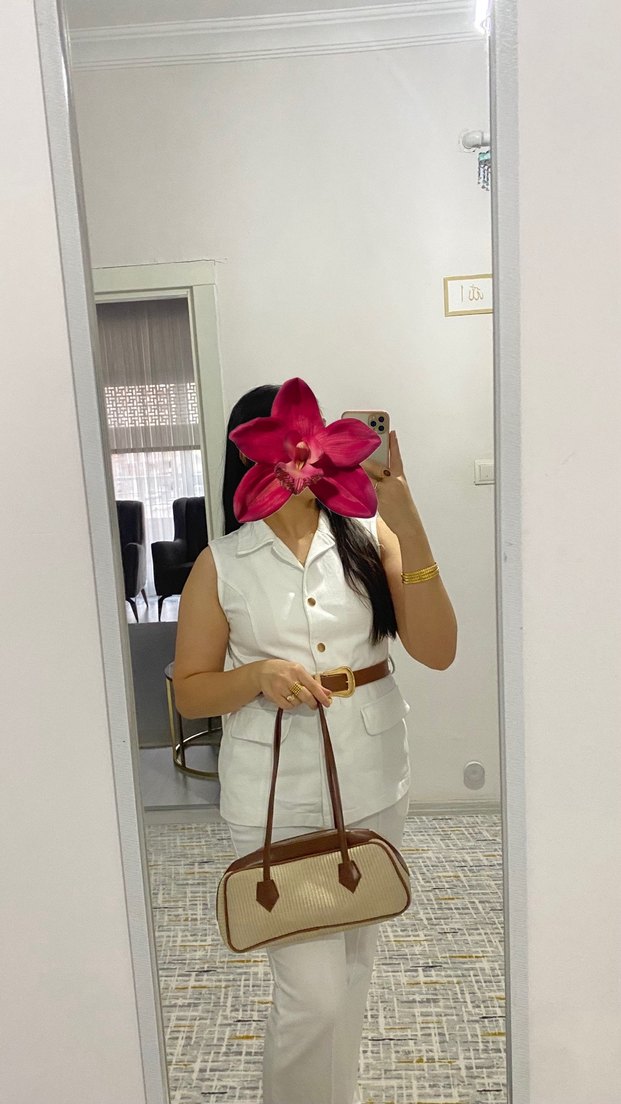 Beyaz Alt Üst  Takım - Görsel 2