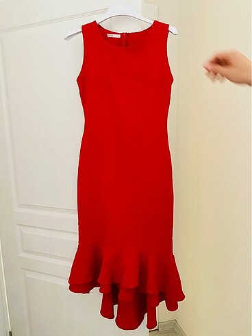 Midi boy elbise - Görsel 2