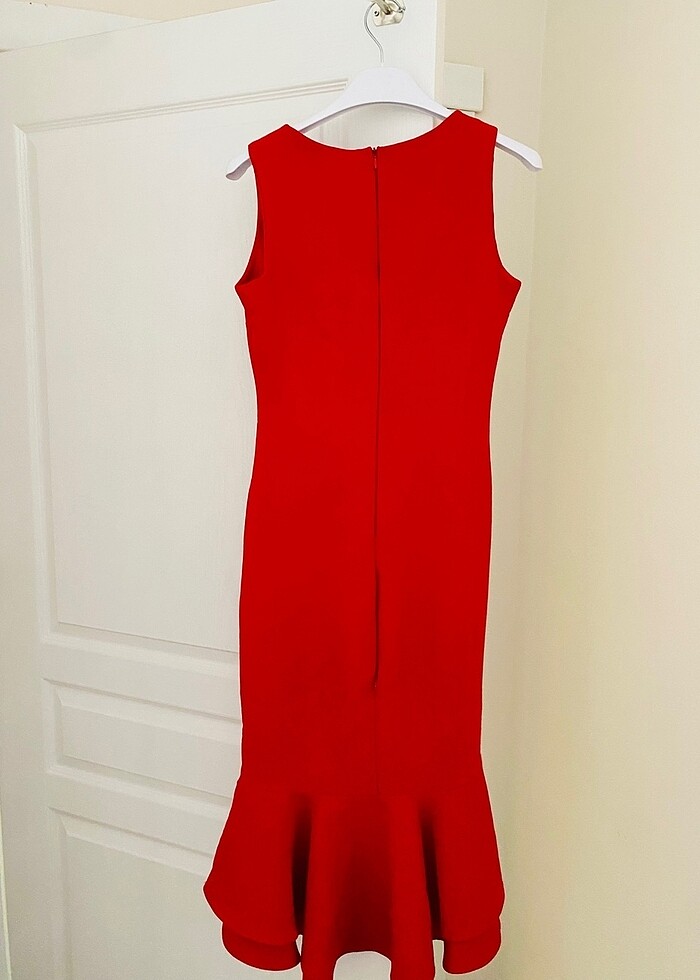 Midi boy elbise - Görsel 3