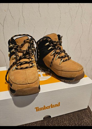 Bej Süet Timberland Erkek Çocuk Botları
