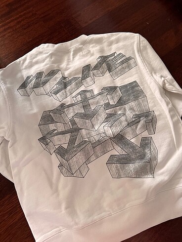 xs Beden Off White Beyaz Sweatshirt XS