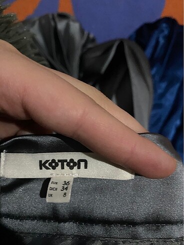 Koton pileli etek