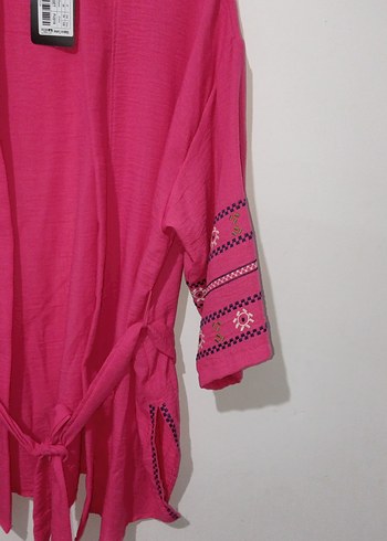 Pembe Nakışlı Bohem Kadın.sifirdir - Görsel 9