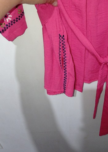 Pembe Nakışlı Bohem Kadın.sifirdir - Görsel 10