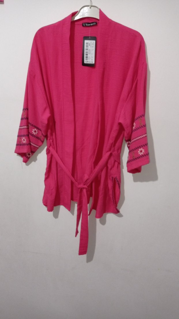 Pembe Nakışlı Bohem Kadın.sifirdir - Görsel 2