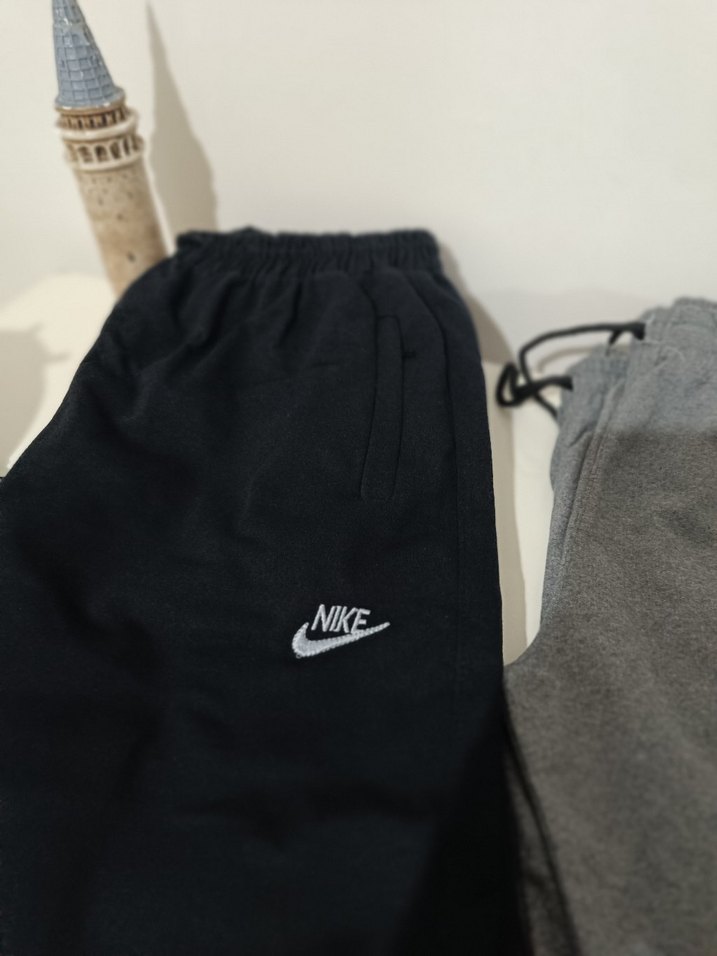 Gri Erkek Rahat Kesim Eşofman Altı gri siyah L - Görsel 4