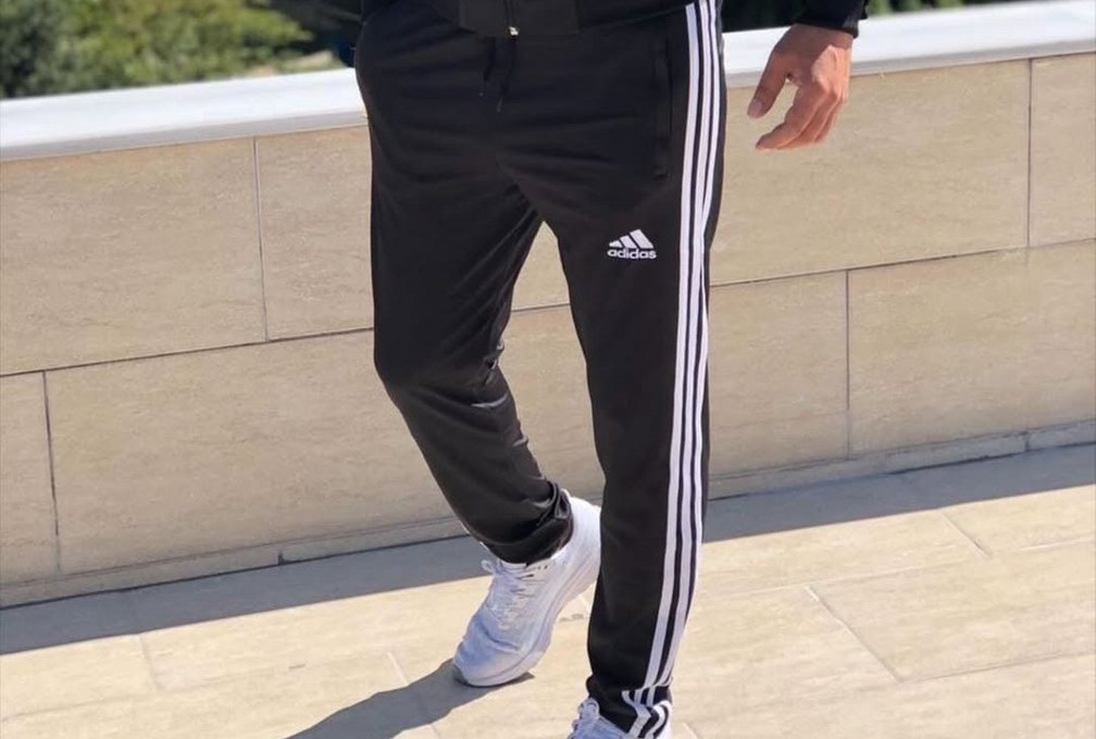 S beden.Adidas Siyah Erkek Eşofman Altı - Görsel 2