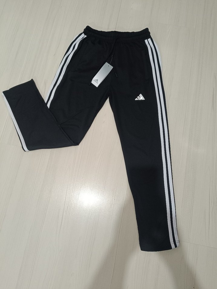 Dalgıç kumaş Siyah Adidas Erkek Eşofman Altı - Görsel 3