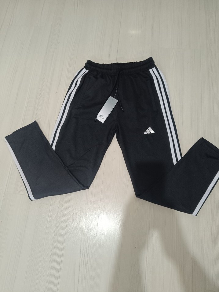 Dalgıç kumaş Siyah Adidas Erkek Eşofman Altı - Görsel 5