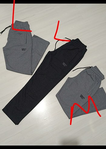 ERKEK EŞOFMAN Erkek Salaş Eşofman AltıBEDENLER YAZİYOR. - Görsel 3