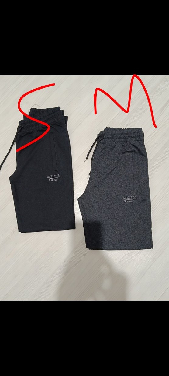 ERKEK EŞOFMAN Erkek Salaş Eşofman AltıBEDENLER YAZİYOR. - Görsel 2