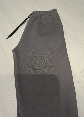 Gri Kadın Rahat Kesim Eşofman Altı - Görsel 6