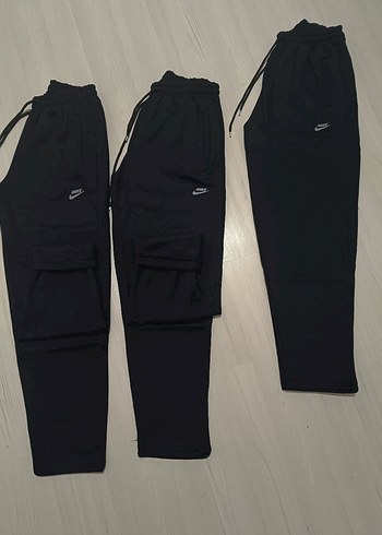 Erkek Siyah Rahat Kesim Sweatpant - Görsel 2