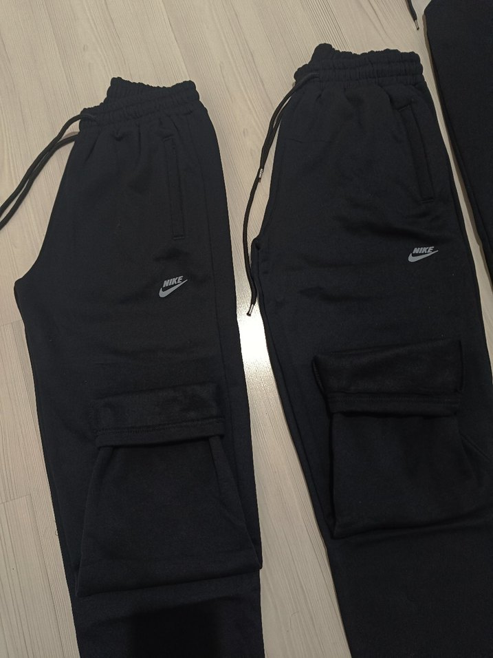 Erkek Siyah Rahat Kesim Sweatpant - Görsel 4