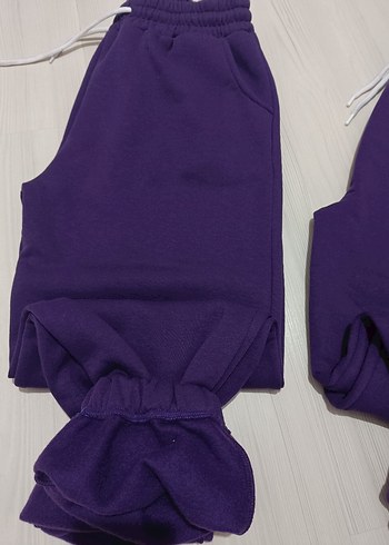 Mor  Eşofman Alt 3 İPLİK EŞOFMAN - Görsel 9