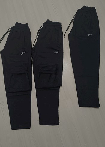 Nike Siyah Rahat Kesim Erkek Eşofman Altı - Görsel 4