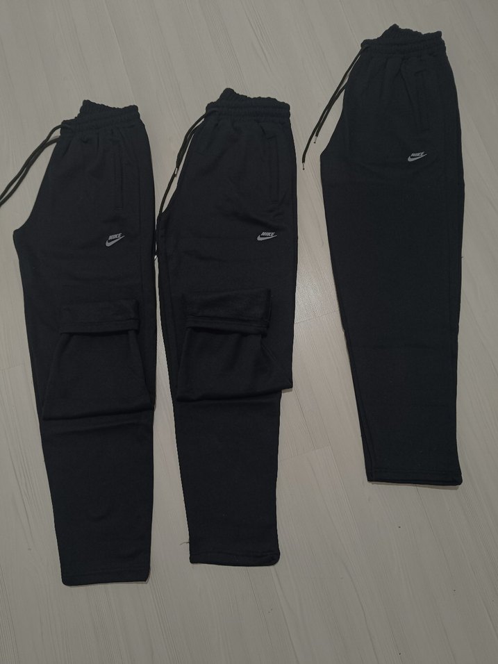 Nike Siyah Rahat Kesim Erkek Eşofman Altı - Görsel 4