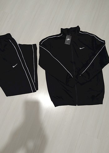 Erkek Siyah Fermuarlı Eşofman Takımı - Görsel 3