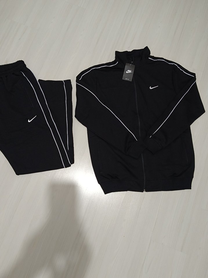 Erkek Siyah Fermuarlı Eşofman Takımı - Görsel 3