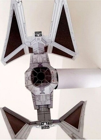STARWARS TİE INCEPTOR KARTON MODEL
