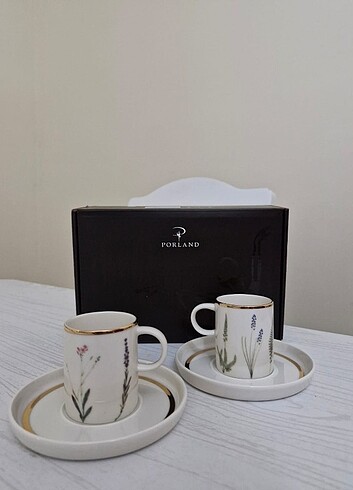 Porland Botanical Fincan Takımı
