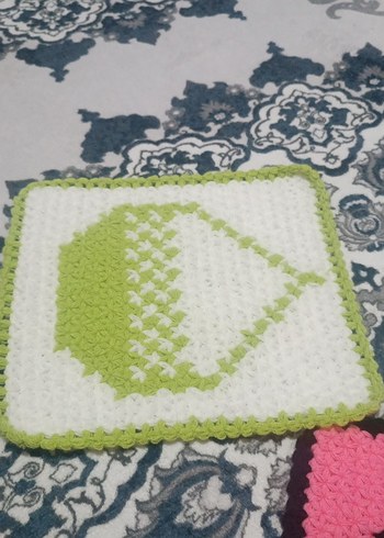 El Yapımı Yeşil Banyo Süngeri - Görsel 2