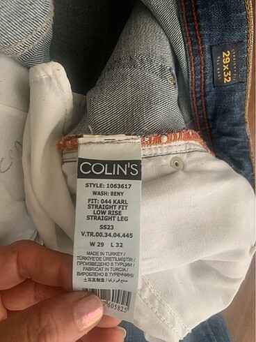 Colin's Erkek Kot pantolon