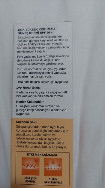  Beden Renkli güneş kremi