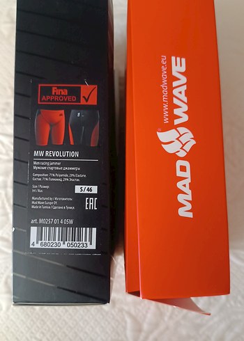 MAD WAVE ERKEK ÇOCUK PROFESYONEL YARIŞ MAYOSU 11-13 yaş - Görsel 8