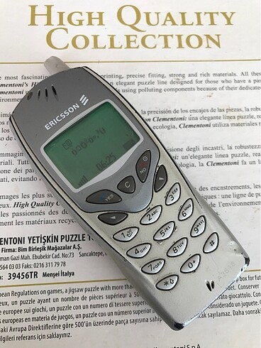 A3618 SONY ERİCSSON KAYITLI KOLLEKSİYONUMDAN