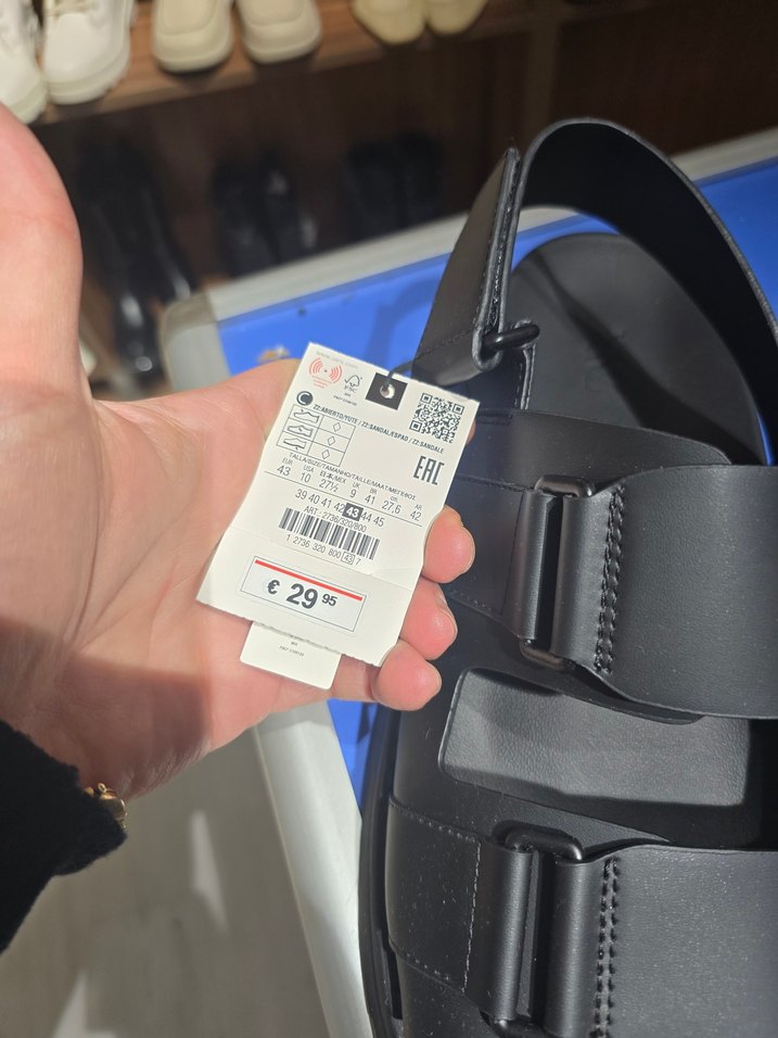 Kadın Mavi Dolgu Topuklu Sandalet - Görsel 4