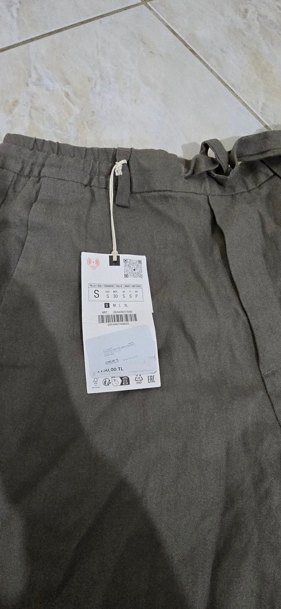 zara bayan şort - Görsel 2