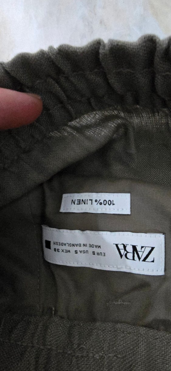 zara bayan şort - Görsel 5