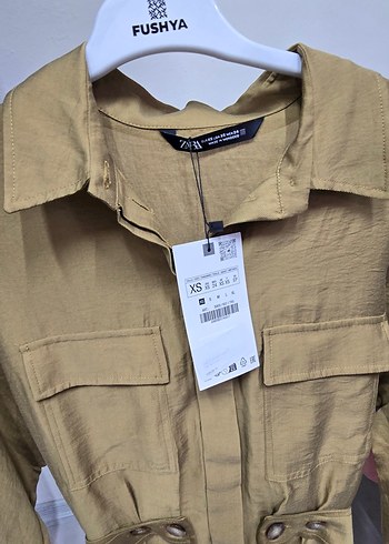 Bej Keten Mini Kadın Tulum - Görsel 4