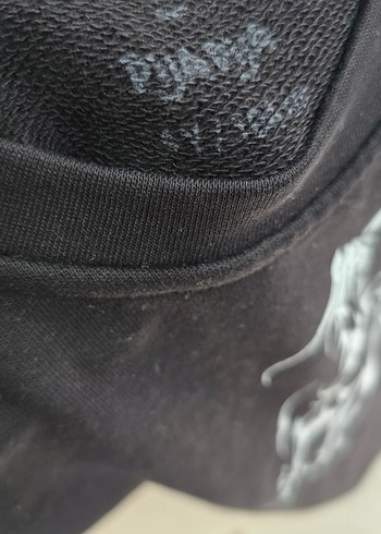 Siyah Baskılı Erkek Çocuk Sweatshirt - Görsel 5