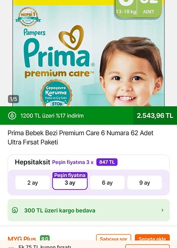 Prima ürünü