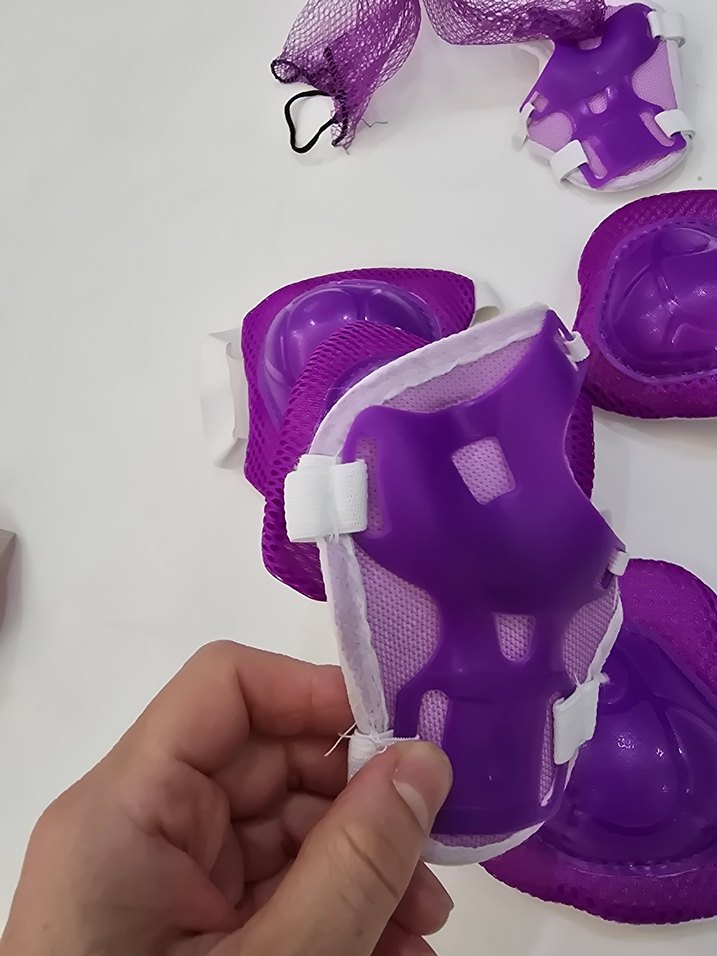 Mor Yılan Desenli Motosiklet Dizlikleri - Görsel 3