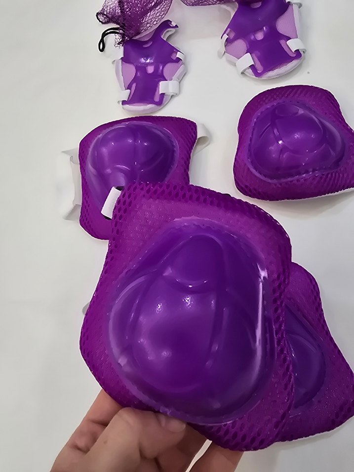 Mor Yılan Desenli Motosiklet Dizlikleri - Görsel 4